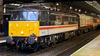 Class 86101  87002  Ayr Extension  Merseyrail Peps  130124 [upl. by Yanffit]