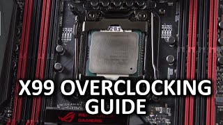 Ultimate X99 Overclocking Guide  Intel 5820K HaswellE [upl. by Poore]