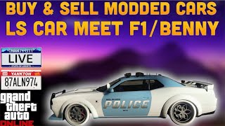 GTA 5 Online Ls Car Meet Buy amp Sell Live PS5 JOIN UP F1Bennys [upl. by Brockwell654]