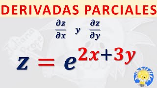 📕 DERIVADAS PARCIALES Mixtas función exponencial  Juliana la Profe [upl. by Peppy851]