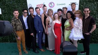 The cast of quotReefer Madness the Musicalquot at the opening night premiere in Los Angeles [upl. by Drawyah]