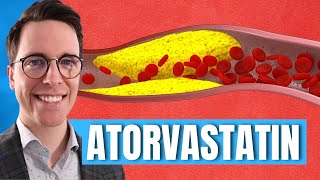 Atorvastatin Review Lipitor  Uses Side Effects Dosage  Doctor Explains [upl. by Atteyram]