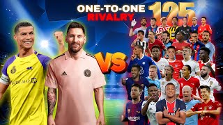 Ronaldo 🆚️ Messi RIVALRY 💥 OnetoOne VS 💥with ULTRA BOSS FINAL 🔥 [upl. by Enyawal]