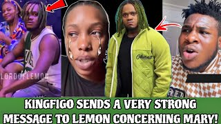 LEMON COUSIN BROTHER KINGFIGO SENDS A VERY STRONG MESSAGE TO LEMON CONCERNING MARY [upl. by Deloria527]