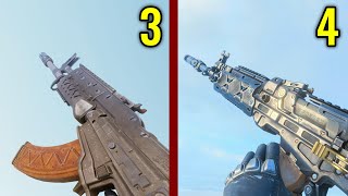 COD BO3 vs BO4  Weapons Comparison [upl. by Ras70]