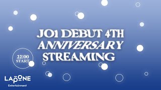 JO1 DEBUT 4TH ANNIVERSARY STREAMING [upl. by Norrad]