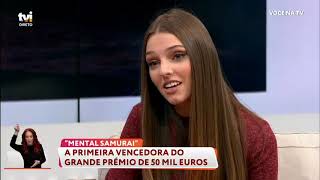 Beatriz «Vim para Lisboa com 17 anos com o objetivo de trabalhar em televisão»  Você na TV [upl. by Caraviello]