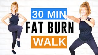 30 Minute FAT BURNING CARDIO Indoor Walking Workout  Low Impact [upl. by Dyke]