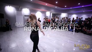 Ronald y Alba  Bailando Milano Congress 2017 [upl. by Elyak466]