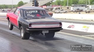 1969 Plymouth Barracuda Drag Racing NTR 2014 [upl. by Moore]