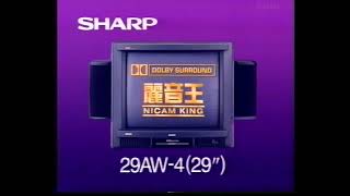 Sharp Televisons  Hong Kong Commercial 1991 [upl. by Inafit]