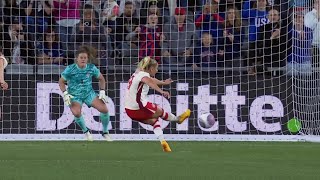 Adriana Leon penalty Goal  USWNT vs Canada  2024 SheBelieves Cup Final  April 9 2024 [upl. by Laurice]