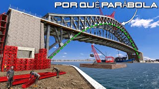 ¡La hermosa ingeniería detrás de los puentes de arco [upl. by Landahl]