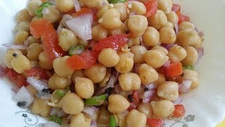 Chickpea Salad for Weight Gain  Snack Idea  Recipe for Gaining Weight [upl. by Netaf]