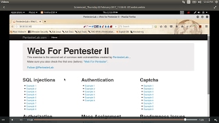 web for pentester lab 1amp2 installation in virtual box in linux [upl. by Tonia]