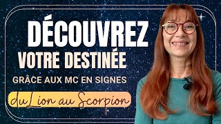 Découvrez votre Destinée grâce au MC en signes Du Lion au Scorpion [upl. by Noisla]