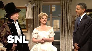 The Clintons Halloween Party  SNL [upl. by Genesa795]