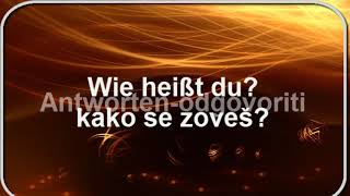 Nemački za početnike nivo A11 lekcija 4 Wfragen pitanja i odgovori [upl. by Sharpe]