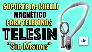 TELESIN MNM001 Soporte de Cuello Magnético para Smartphone Unboxing y Review [upl. by Poliard]