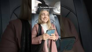 POV Ten jeden kierowca Ubera 🚕taxikomediaśmieszne [upl. by Anaihr319]