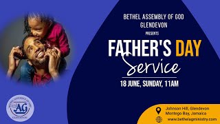 Bethel Assembly of God Fathers Day Service  June 18 2023 [upl. by Thibaud]