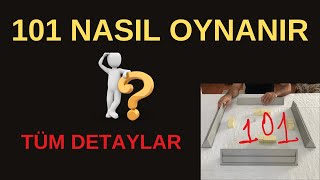 101 NASIL OYNANIR 🧐101 OKEY [upl. by Felicio]