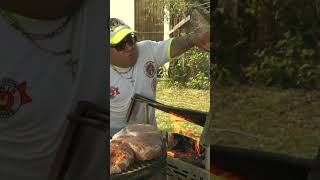 Maxi el asador bostero lechón en Derqui shorts asado parrilla [upl. by Ittocs157]