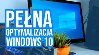 PEŁNA OPTYMALIZACJA WINDOWS 10 pod GRY  poradnik 2020 [upl. by Ritch]