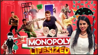 Worlds FIRST AND ONLY REAL LIFE MONOPOLY  MONOPOLY LIFESIZED in London 4D Monopoly experience [upl. by Annaesor462]