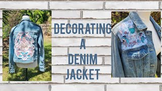 Revamp a denim jacket [upl. by Ahsenra]