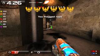 Quake Live Serious playing 4v4 CA [upl. by Nwaf393]