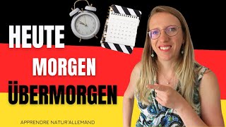 🇩🇪 20 expressions pour parler du temps en allemand [upl. by Aisayt]