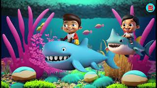 Baby Shark Song  Baby Shark do do do  Nursery Rhymes kids video BBabyTv [upl. by Xaviera]