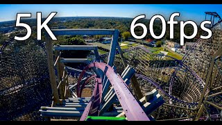 Iron Gwazi front seat onride 5K POV 60FPS Busch Gardens Tampa [upl. by Kemeny]