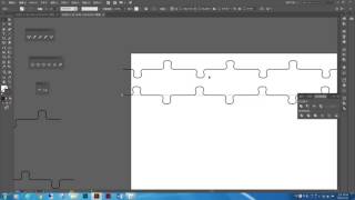 用ILLUSTRATOR畫拼圖的圖案 [upl. by Eaton173]
