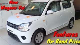 Maruti Suzuki New Wagon R Vxi 2024  Cng  On Road Price Features Walkaround Review [upl. by Gilges]