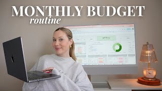 How I Budget for a New Month 💸 budget breakdown sinking funds financial goals etc [upl. by Hayward]