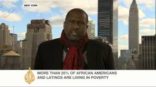 Tavis Smiley calls poverty greatest threat to US democracy [upl. by Onitnerolf]