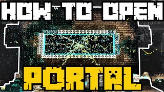 How to Open the Warden Portal in Minecraft  Ancient City Portal [upl. by Amsaj]