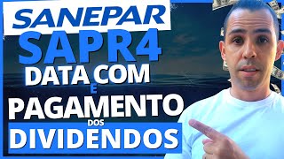 SANEPAR DIVIDENDOS 2023 DATA COM DO PRÓXIMO ANÚNCIO DE DIVIDENDOS SAPR4 ou SAPR11 ou SAPR3 [upl. by Emmaline523]