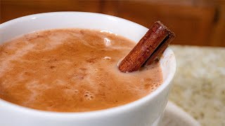 Atole De Avena Con Chocolate Abuelita  Recetas Mexicanas Faciles [upl. by Edrick530]