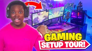 My Ultimate 2022 GamingYoutube Setup Tour [upl. by Tinya]