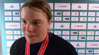 Cupfinal Damen 2016 Interview mit Monika Schmid UHC Dietlikon [upl. by Leyes459]