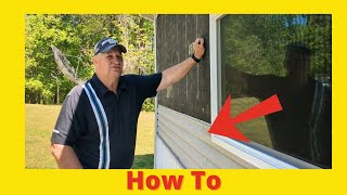 Replacing Vinyl Siding [upl. by Aynas]