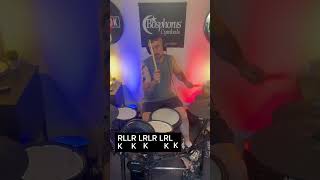 Use this new drum fill in your next song 🥁 drummer drumlesson youtube shorts drumming [upl. by Esinej205]