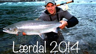 Laksefiske  Salmonfishing Lærdal 2014 Neteland Production HD [upl. by Pinchas]