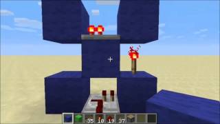 ABRminecraft T flipflop with locked repeaters Minecraft Redstone Tutorial [upl. by Aisile564]