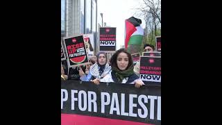 Tens of thousands protest in Belgium against Israels attacks on Gaza and Lebanon [upl. by Francoise481]