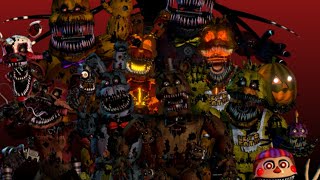 fnaf ucn al nightmare animatronics jumpscares [upl. by Cynthla]