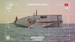 Alinghi Red Bull Racing AC40 4 Day 4 Summary [upl. by Zat]